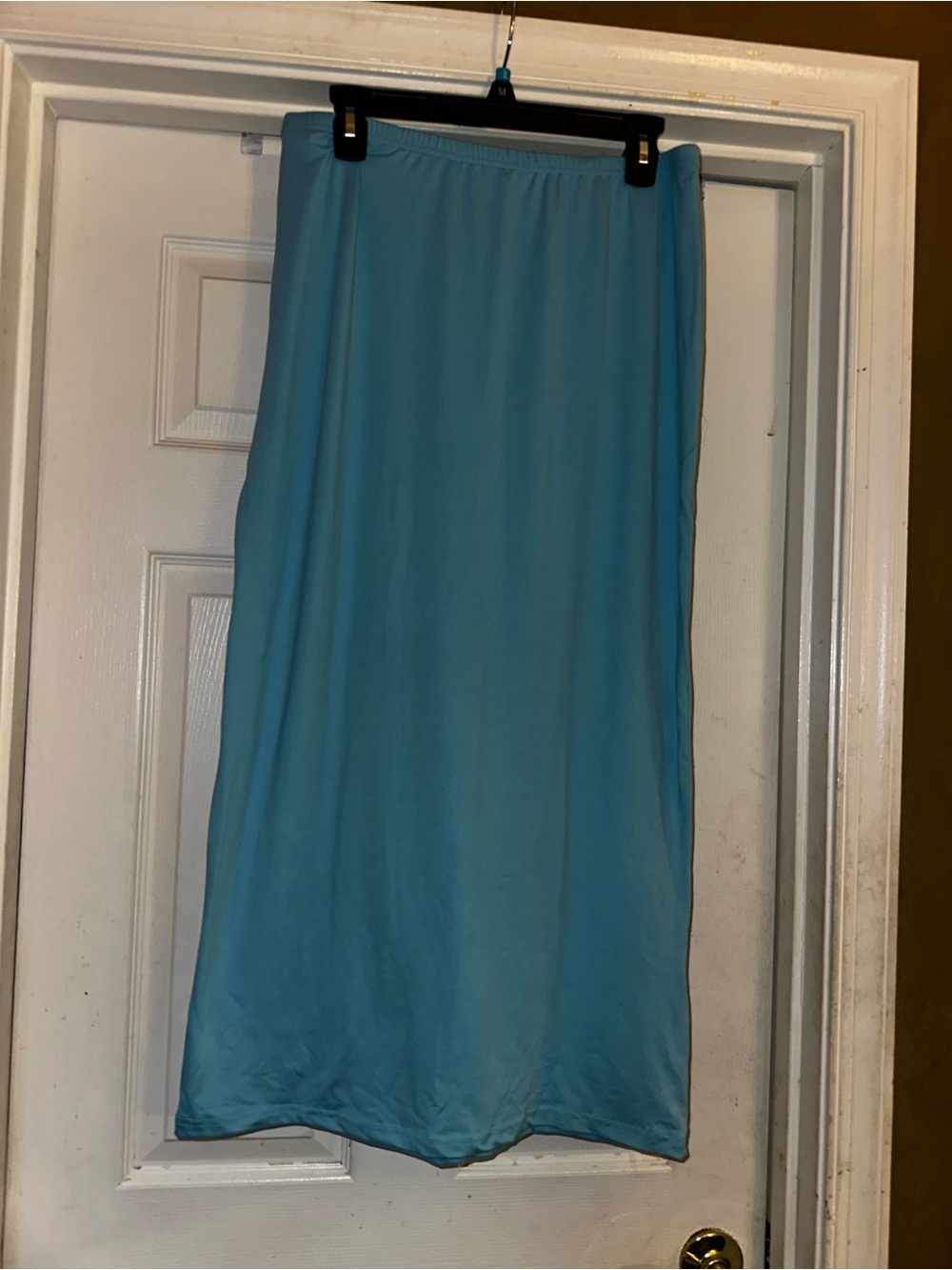 Light Blue Women's Maxi Skirt